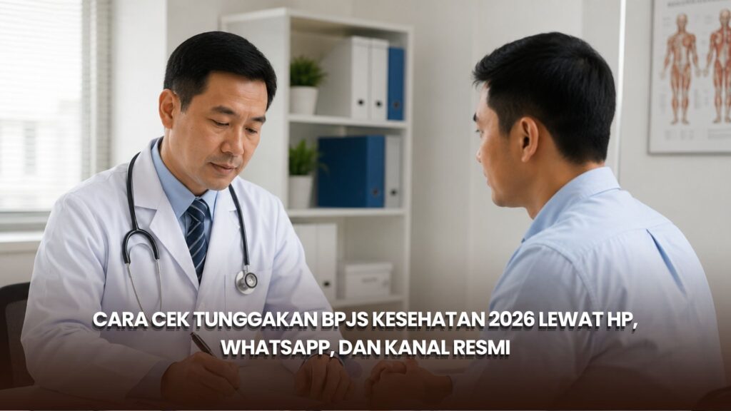 Cara Cek Tunggakan BPJS Kesehatan 2026 lewat HP, WhatsApp, dan Kanal Resmi