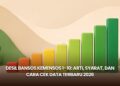 Desil Bansos Kemensos 1–10: Arti, Syarat, dan Cara Cek Data Terbaru 2026