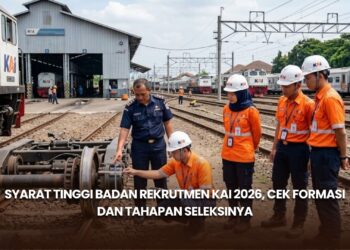 Syarat Tinggi Badan Rekrutmen KAI 2026, Cek Formasi dan Tahapan Seleksinya