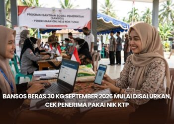 Bansos Beras 30 Kg September 2026 Mulai Disalurkan, Cek Penerima Pakai NIK KTP