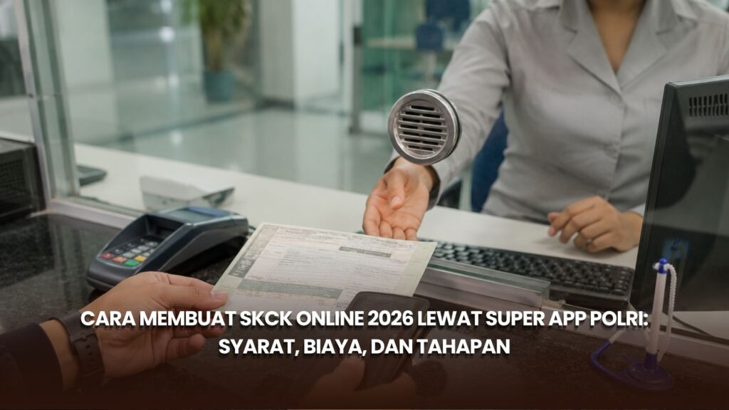 Cara Membuat SKCK Online 2026 lewat Super App Polri: Syarat, Biaya, dan Tahapan