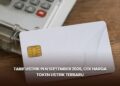 Tarif Listrik PLN September 2026, Cek Harga Token Listrik Terbaru