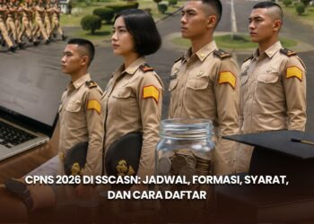 CPNS 2026 di SSCASN: Jadwal, Formasi, Syarat, dan Cara Daftar