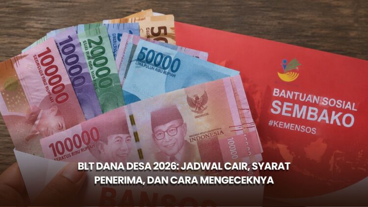 BLT Dana Desa 2026: Jadwal Cair, Syarat Penerima, dan Cara Mengeceknya