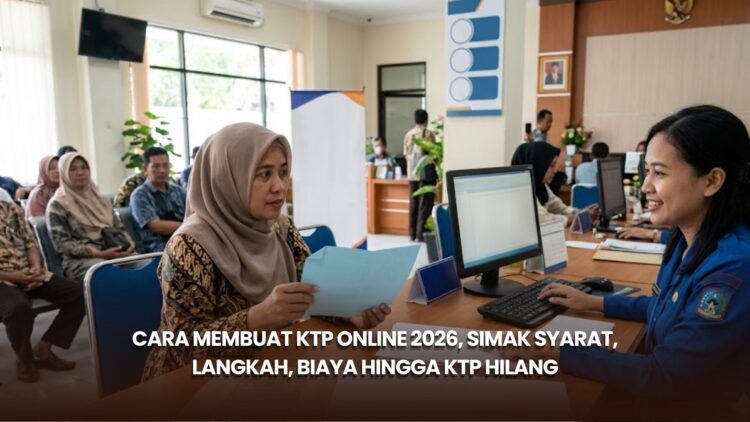 Cara Membuat KTP Online 2026, Simak Syarat, Langkah, Biaya hingga KTP Hilang
