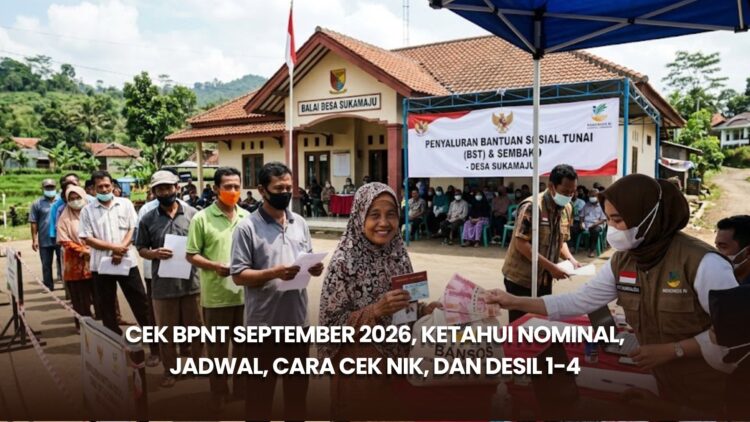 Cek BPNT September 2026, Ketahui Nominal, Jadwal, Cara Cek NIK, dan Desil 1-4
