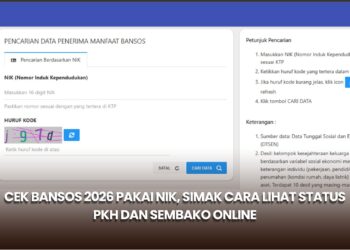 Cek Bansos 2026 Pakai NIK, Simak Cara Lihat Status PKH dan Sembako Online