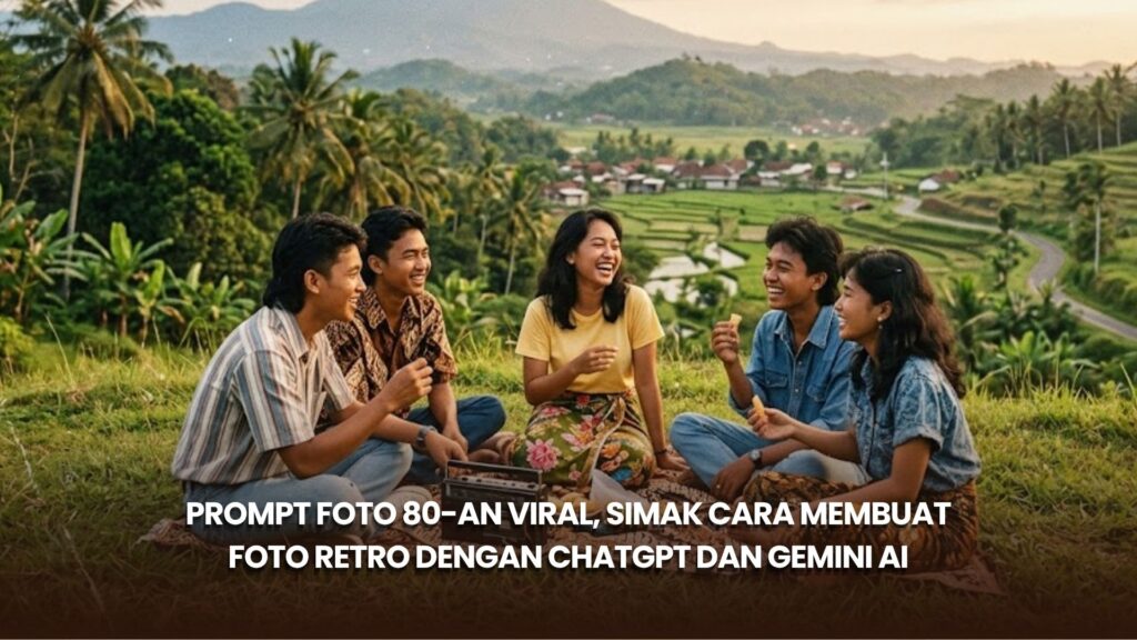 Prompt Foto 80-an Viral, Simak Cara Membuat Foto Retro dengan ChatGPT dan Gemini AI