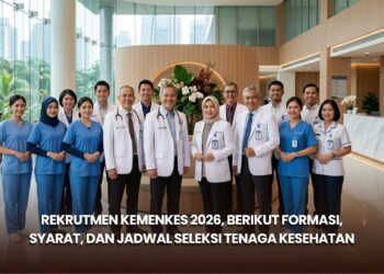 Rekrutmen Kemenkes 2026, Berikut Formasi, Syarat, dan Jadwal Seleksi Tenaga Kesehatan