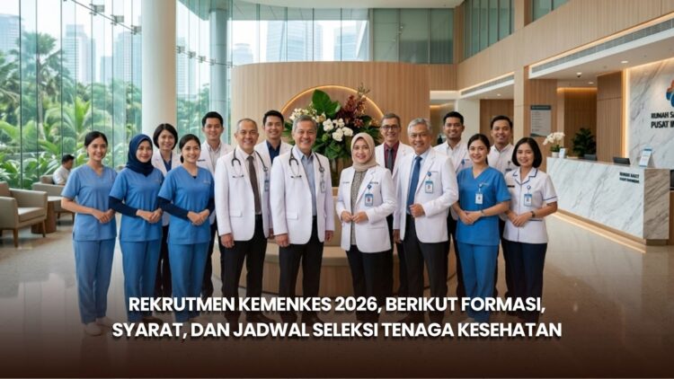 Rekrutmen Kemenkes 2026, Berikut Formasi, Syarat, dan Jadwal Seleksi Tenaga Kesehatan