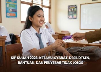 KIP Kuliah 2026, Ketahui Syarat, Desil DTSEN, Bantuan, dan Penyebab Tidak Lolos