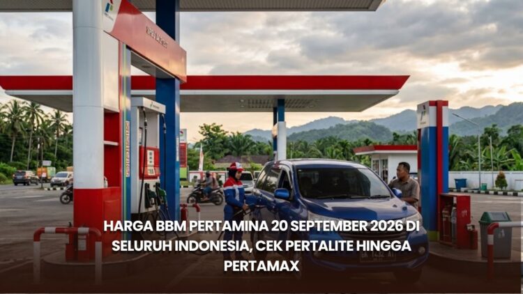 Harga BBM Pertamina 20 September 2026 di Seluruh Indonesia, Cek Pertalite hingga Pertamax