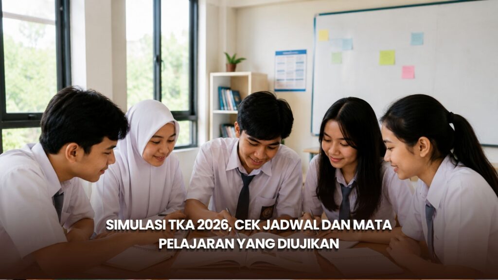 Simulasi TKA 2026, Cek Jadwal dan Mata Pelajaran yang Diujikan