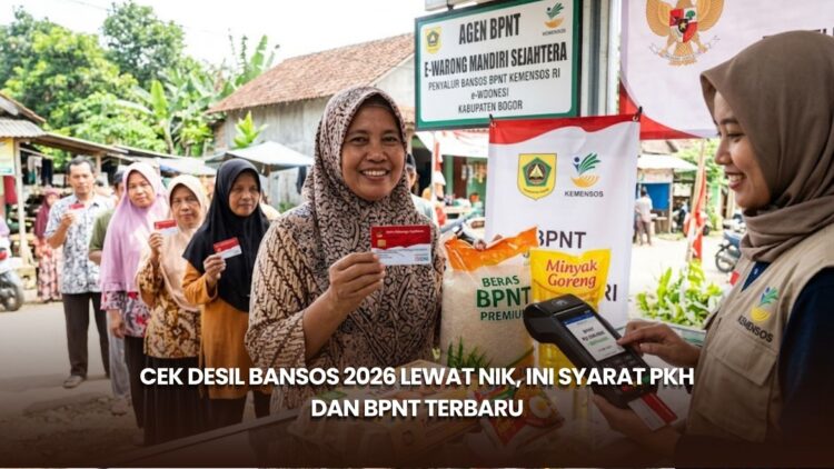 Cek Desil Bansos 2026 Lewat NIK, Ini Syarat PKH dan BPNT Terbaru
