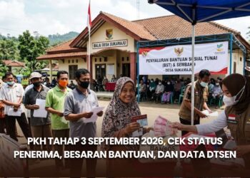 PKH Tahap 3 September 2026, Cek Status Penerima, Besaran Bantuan, dan Data DTSEN