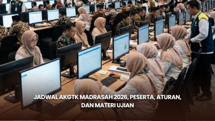 Jadwal AKGTK Madrasah 2026, Peserta, Aturan, dan Materi Ujian