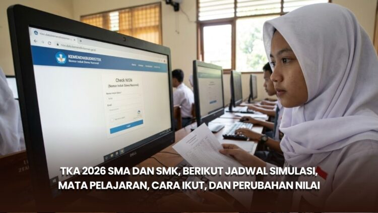TKA 2026 SMA dan SMK, Berikut Jadwal Simulasi, Mata Pelajaran, Cara Ikut, dan Perubahan Nilai