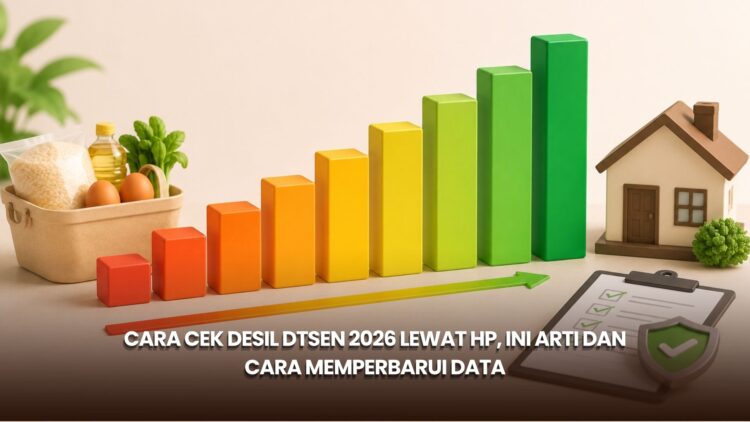 Cara Cek Desil DTSEN 2026 Lewat HP, Ini Arti dan Cara Memperbarui Data