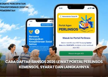 Cara Daftar Bansos 2026 Lewat Portal Perlinsos Kemensos, Syarat dan Langkahnya