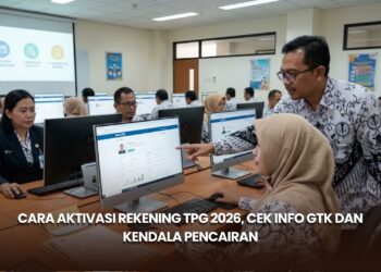 Cara Aktivasi Rekening TPG 2026, Cek Info GTK dan Kendala Pencairan