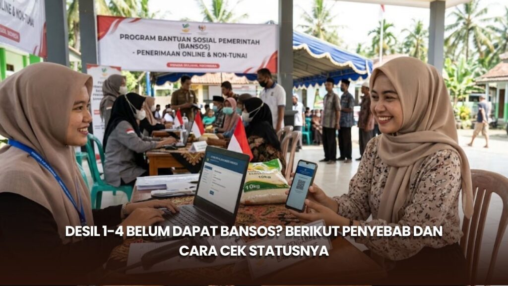 Desil 1-4 Belum Dapat Bansos? Berikut Penyebab dan Cara Cek Statusnya
