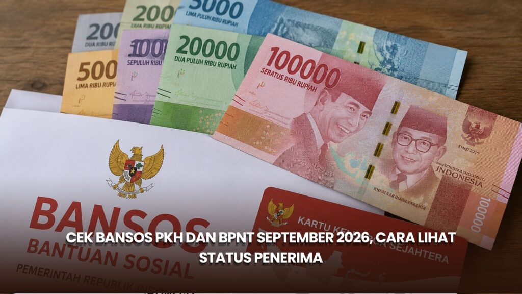 Cek Bansos PKH dan BPNT September 2026, Cara Lihat Status Penerima