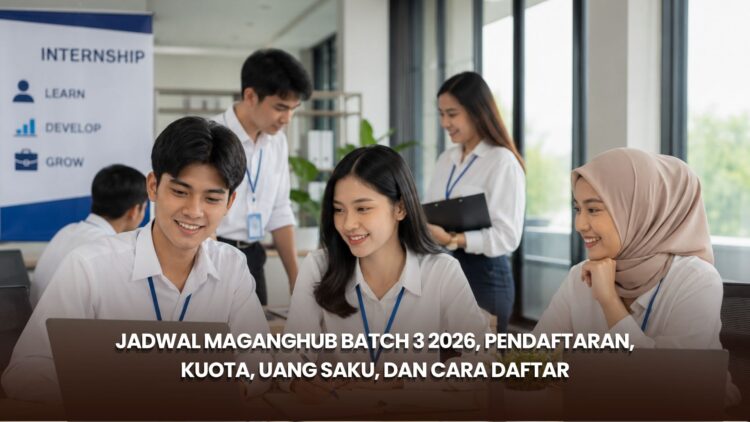 Jadwal MagangHub Batch 3 2026, Pendaftaran, Kuota, Uang Saku, dan Cara Daftar