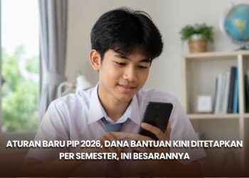 Aturan Baru PIP 2026, Dana Bantuan Kini Ditetapkan per Semester, Ini Besarannya