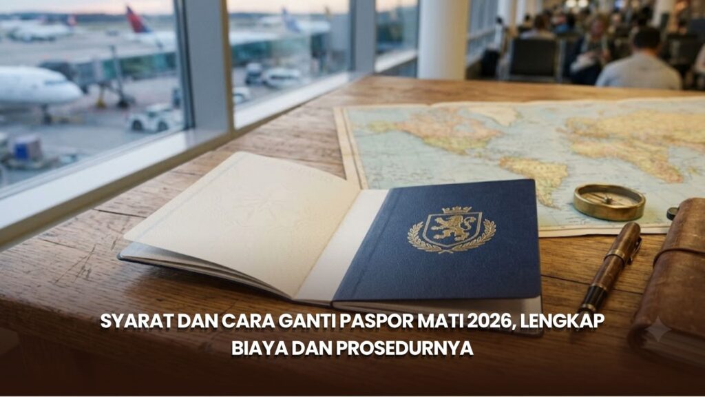 Syarat dan Cara Ganti Paspor Mati 2026, Lengkap Biaya dan Prosedurnya