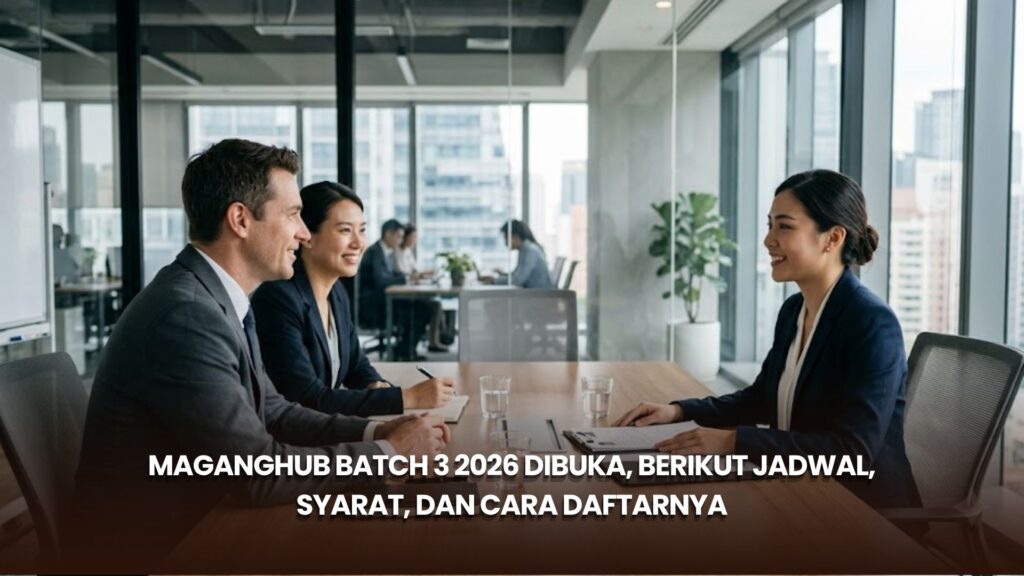 MagangHub Batch 3 2026 Dibuka, Berikut Jadwal, Syarat, dan Cara Daftarnya