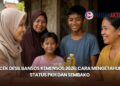 Cek Desil Bansos Kemensos 2026: Cara Mengetahui Status PKH dan Sembako