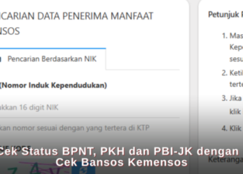 Cara Cek Status BPNT, PKH dan PBI-JK dengan NIK di Cek Bansos Kemensos