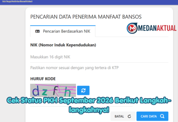 Cek Status PKH September 2026 Berikut Langkah-langkahnya!