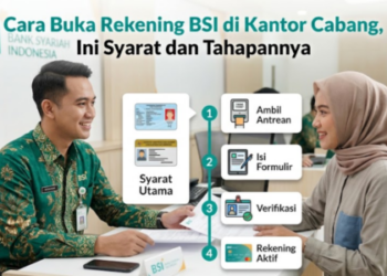 Cara Buka Rekening BSI di Kantor Cabang, Ini Syarat dan Tahapannya
