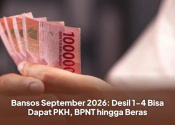 Bansos September 2026: Desil 1-4 Bisa Dapat PKH, BPNT hingga Beras