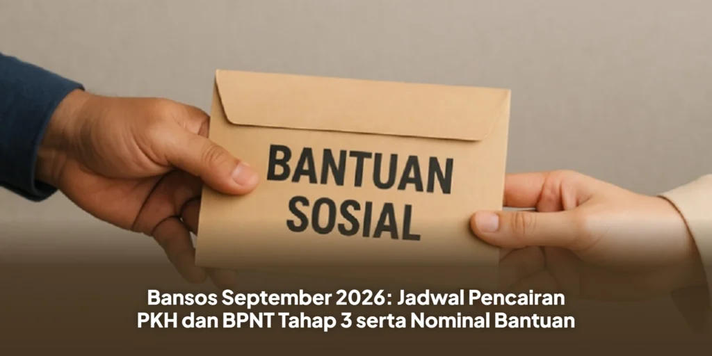 Bansos September 2026: Jadwal Pencairan PKH dan BPNT Tahap 3 serta Nominal Bantuan