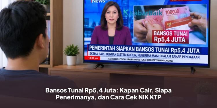 Bansos Tunai Rp5,4 Juta: Kapan Cair, Siapa Penerimanya, dan Cara Cek NIK KTP