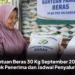 Bantuan Beras 30 Kg September 2026, Cek Penerima dan Jadwal Penyaluran