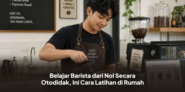 Belajar Barista dari Nol Secara Otodidak, Ini Cara Latihan di Rumah