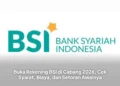 Buka Rekening BSI di Cabang 2026, Cek Syarat, Biaya, dan Setoran Awalnya