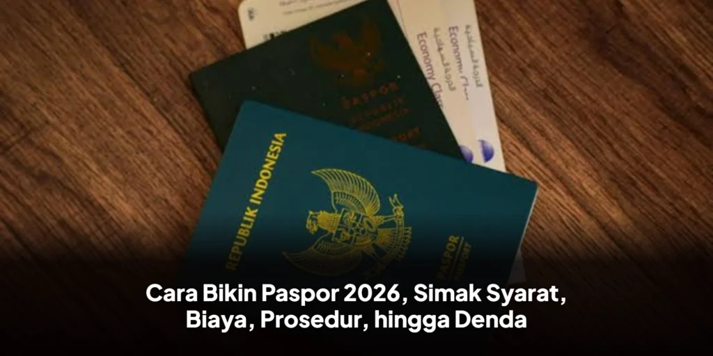 Cara Bikin Paspor 2026, Simak Syarat, Biaya, Prosedur, hingga Denda