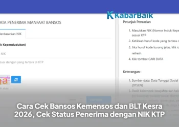 Cara Cek Bansos Kemensos dan BLT Kesra 2026, Cek Status Penerima dengan NIK KTP