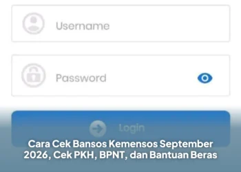 Cara Cek Bansos Kemensos September 2026, Cek PKH, BPNT, dan Bantuan Beras