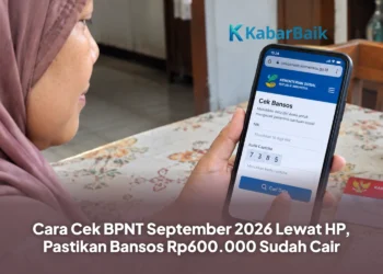 Cara Cek BPNT September 2026 Lewat HP, Pastikan Bansos Rp600.000 Sudah Cair