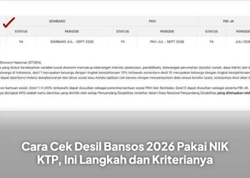 Cara Cek Desil Bansos 2026 Pakai NIK KTP, Ini Langkah dan Kriterianya