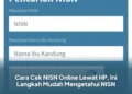Cara Cek NISN Online Lewat HP, Ini Langkah Mudah Mengetahui NISN