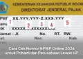 Cara Cek Nomor NPWP Online 2026 untuk Pribadi dan Perusahaan Lewat HP