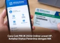 Cara Cek PBI JK 2026 Online Lewat HP, Ketahui Status Penerima dengan NIK