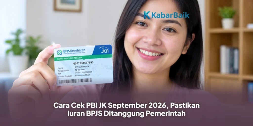 Cara Cek PBI JK September 2026, Pastikan Iuran BPJS Ditanggung Pemerintah