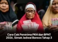 Cara Cek Penerima PKH dan BPNT 2026, Simak Jadwal Bansos Tahap 3